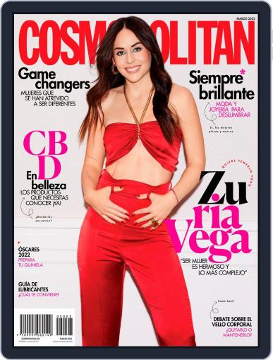 Cosmopolitan México March 1st, 2022 Digital Back Issue Cover