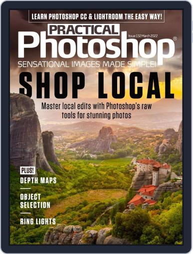 Practical Photoshop March 1st, 2022 Digital Back Issue Cover