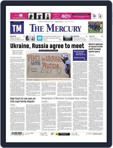 Mercury February 28th, 2022 Digital Back Issue Cover