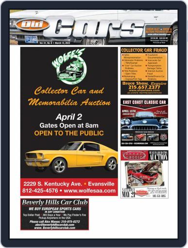 Old Cars Weekly March 15th, 2022 Digital Back Issue Cover