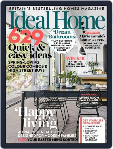 Ideal Home April 1st, 2022 Digital Back Issue Cover