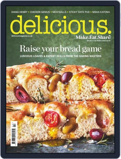 Delicious UK March 1st, 2022 Digital Back Issue Cover