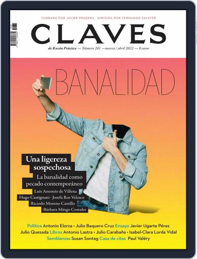 Claves De La Razón Práctica March 1st, 2022 Digital Back Issue Cover