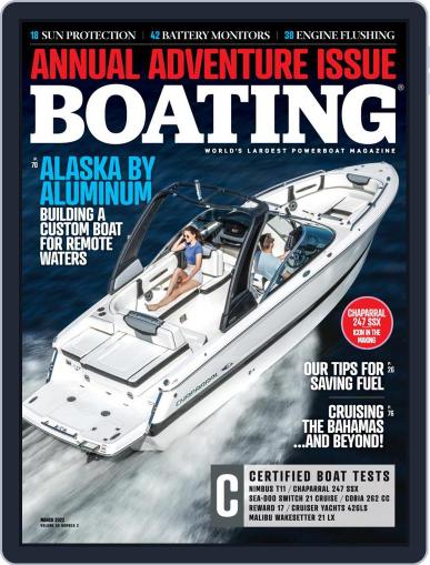 Boating March 1st, 2022 Digital Back Issue Cover