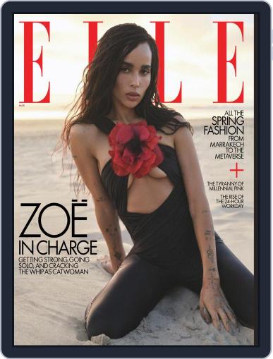 Elle March 1st, 2022 Digital Back Issue Cover
