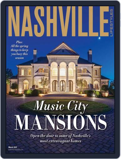 Nashville Lifestyles March 1st, 2022 Digital Back Issue Cover