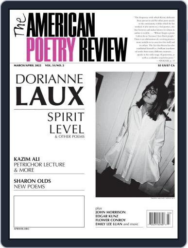 The American Poetry Review March 1st, 2022 Digital Back Issue Cover