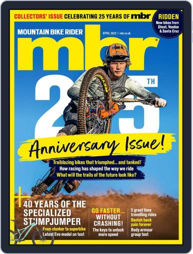 Mountain Bike Rider April 1st, 2022 Digital Back Issue Cover