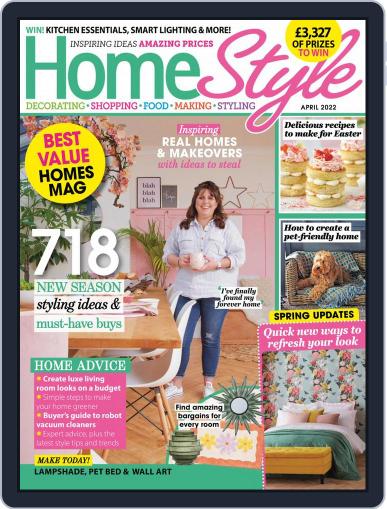 HomeStyle United Kingdom April 1st, 2022 Digital Back Issue Cover