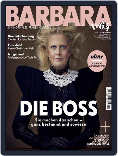 Barbara April 1st, 2022 Digital Back Issue Cover