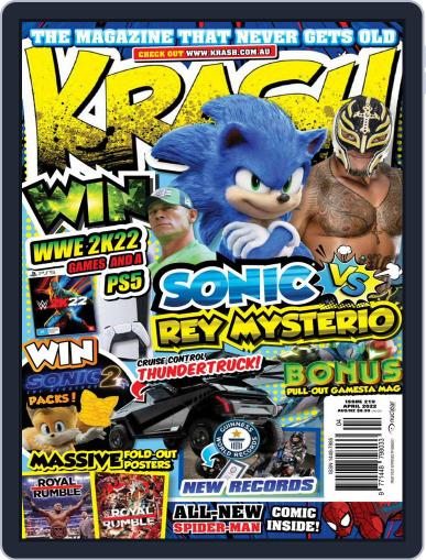 KRASH April 1st, 2022 Digital Back Issue Cover