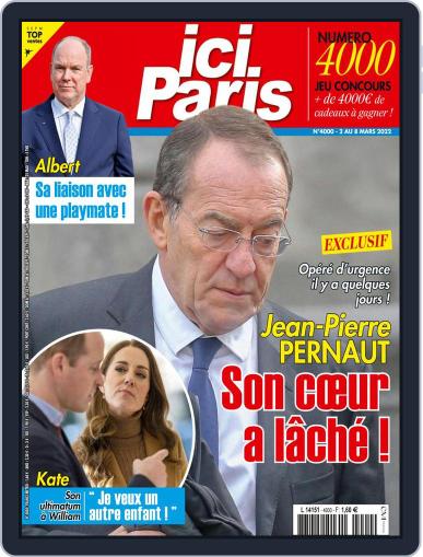 Ici Paris March 2nd, 2022 Digital Back Issue Cover