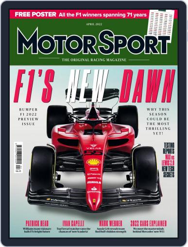 Motor sport April 1st, 2022 Digital Back Issue Cover