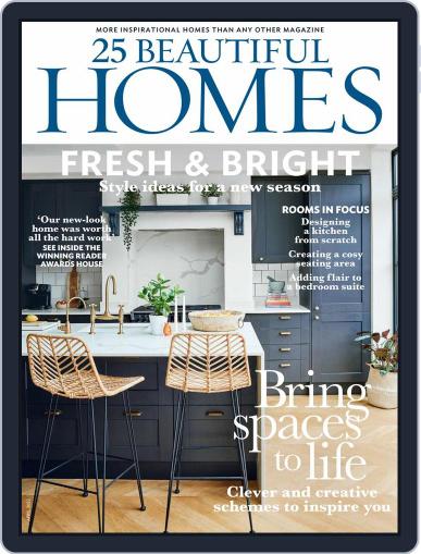 25 Beautiful Homes April 1st, 2022 Digital Back Issue Cover