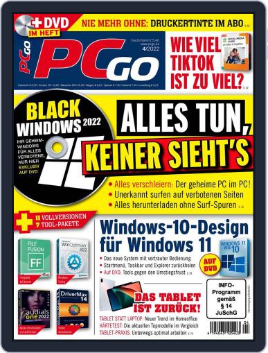 PCgo April 1st, 2022 Digital Back Issue Cover