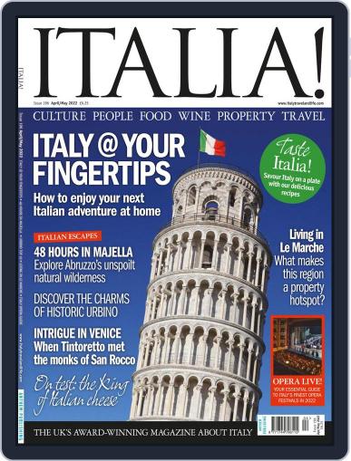 Italia April 1st, 2022 Digital Back Issue Cover