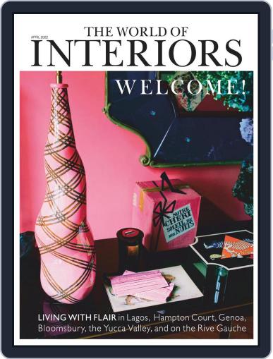 The World of Interiors April 1st, 2022 Digital Back Issue Cover