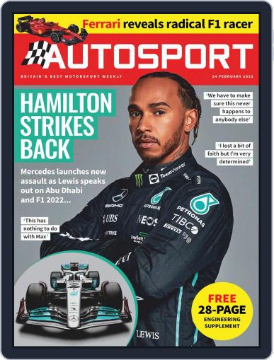 Autosport February 24th, 2022 Digital Back Issue Cover