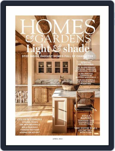 Homes & Gardens April 1st, 2022 Digital Back Issue Cover