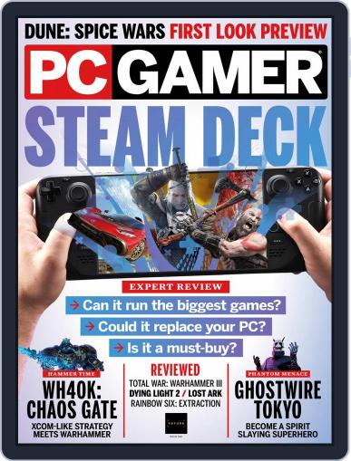 PC Gamer United Kingdom April 1st, 2022 Digital Back Issue Cover
