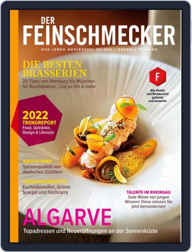 DER FEINSCHMECKER April 1st, 2022 Digital Back Issue Cover