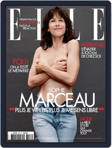 Elle France March 3rd, 2022 Digital Back Issue Cover