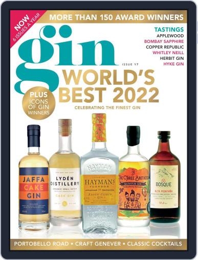 Gin March 1st, 2022 Digital Back Issue Cover