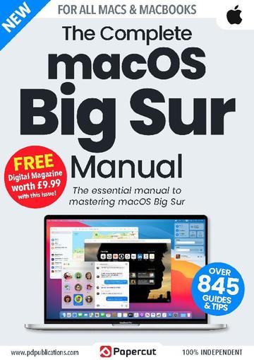 macOS Big Sur The Complete Manual December 23rd, 2022 Digital Back Issue Cover