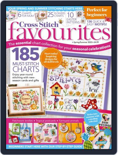 Cross Stitch Favourites February 21st, 2022 Digital Back Issue Cover