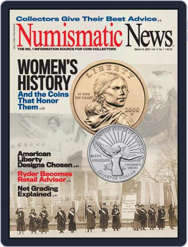 Numismatic News March 15th, 2022 Digital Back Issue Cover