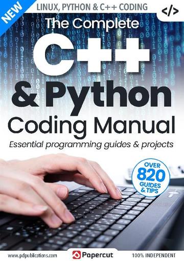 Python & C++ The Complete Manual December 20th, 2023 Digital Back Issue Cover