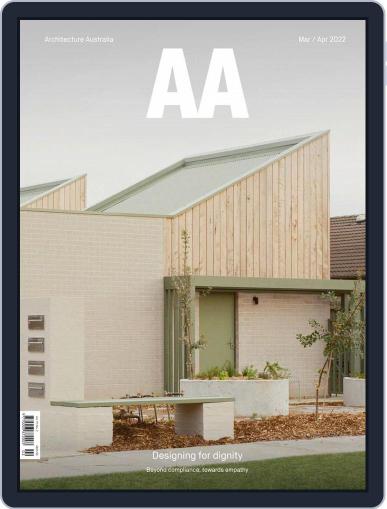 Architecture Australia March 1st, 2022 Digital Back Issue Cover