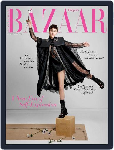 Harper's Bazaar Singapore March 1st, 2022 Digital Back Issue Cover