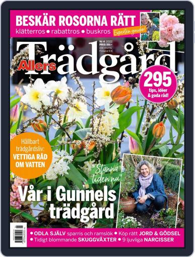 Allers Trädgård April 1st, 2022 Digital Back Issue Cover