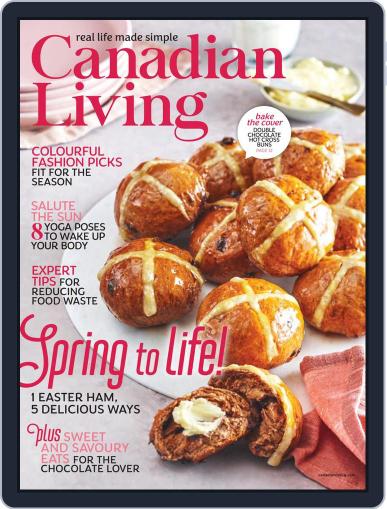 Canadian Living April 1st, 2022 Digital Back Issue Cover
