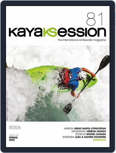 Kayak Session January 1st, 2022 Digital Back Issue Cover