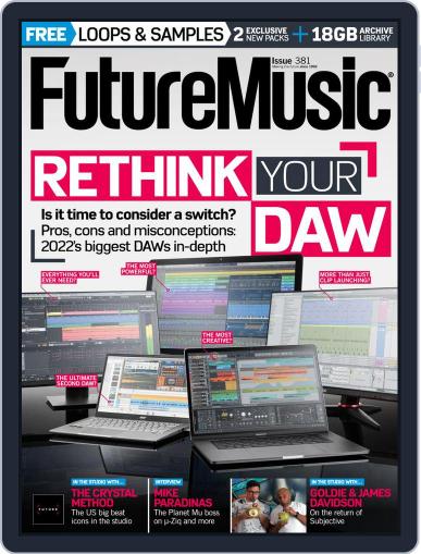 Future Music April 1st, 2022 Digital Back Issue Cover