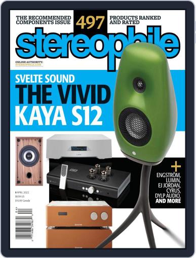 Stereophile April 1st, 2022 Digital Back Issue Cover