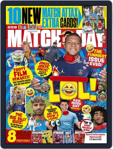 Match Of The Day (Digital) March 9th, 2022 Issue Cover