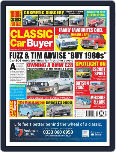 Classic Car Buyer March 9th, 2022 Digital Back Issue Cover
