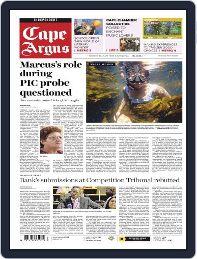 Cape Argus March 9th, 2022 Digital Back Issue Cover
