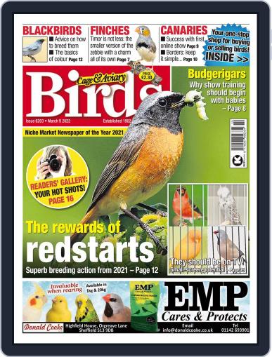 Cage & Aviary Birds March 9th, 2022 Digital Back Issue Cover