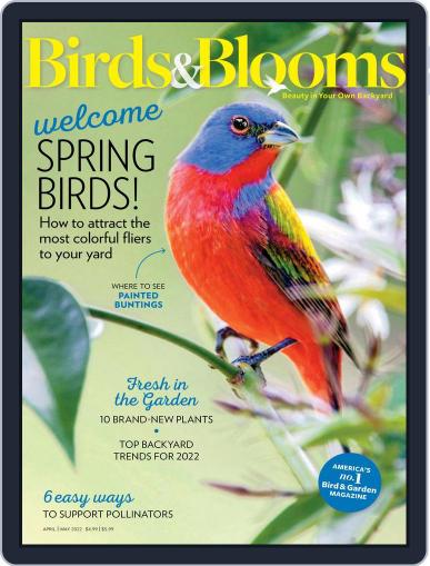 Birds & Blooms April 1st, 2022 Digital Back Issue Cover