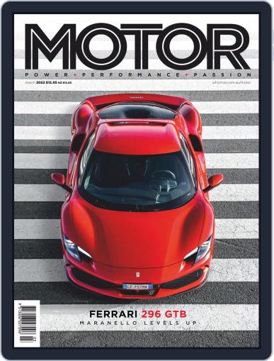 Motor Magazine Australia March 1st, 2022 Digital Back Issue Cover