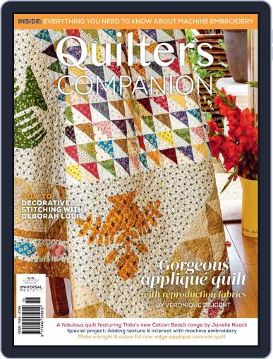 Quilters Companion March 2nd, 2022 Digital Back Issue Cover