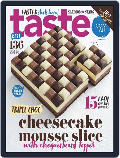 Taste.com.au April 1st, 2022 Digital Back Issue Cover