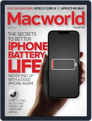 Macworld March 1st, 2022 Digital Back Issue Cover