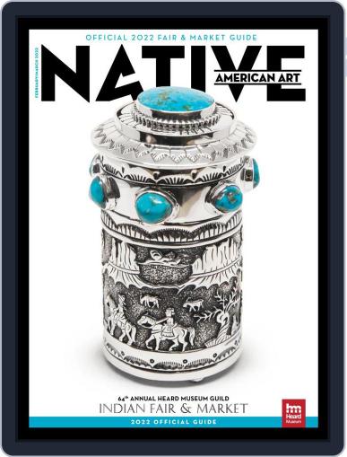 Native American Art February 1st, 2022 Digital Back Issue Cover