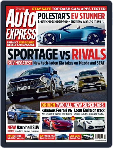 Auto Express March 9th, 2022 Digital Back Issue Cover