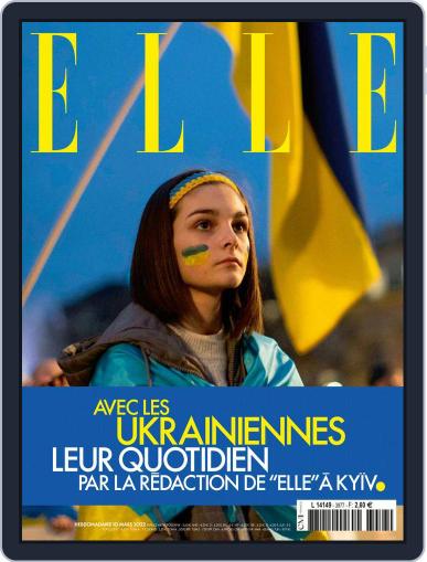 Elle France March 10th, 2022 Digital Back Issue Cover